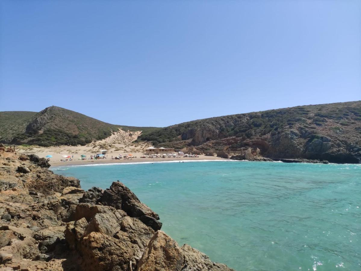 Aragonite Azzurra Casa Vacanza Gonnesa Eksteriør billede