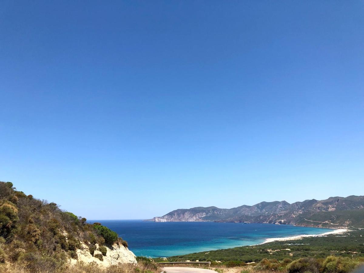 Aragonite Azzurra Casa Vacanza Gonnesa Eksteriør billede